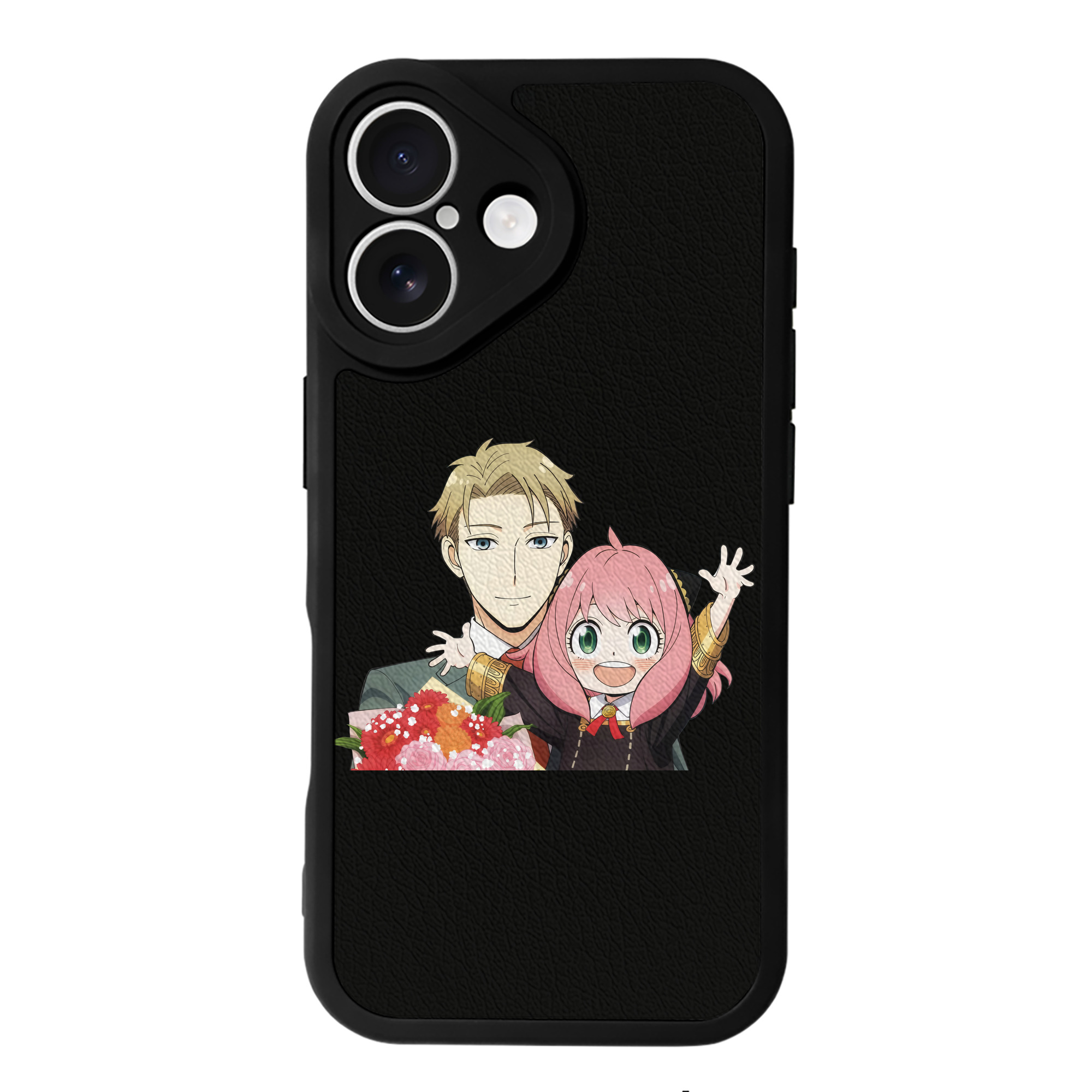 （画像用） SPY×FAMILY间谍家家酒 【iPhone 16シリーズ対応】シリコンスマホケース（レザー調） 材質：シリコン